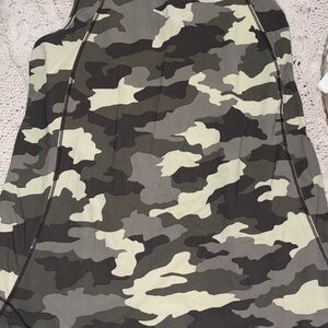 Lululemon Athletica Camo Tank Top - Black and Cream